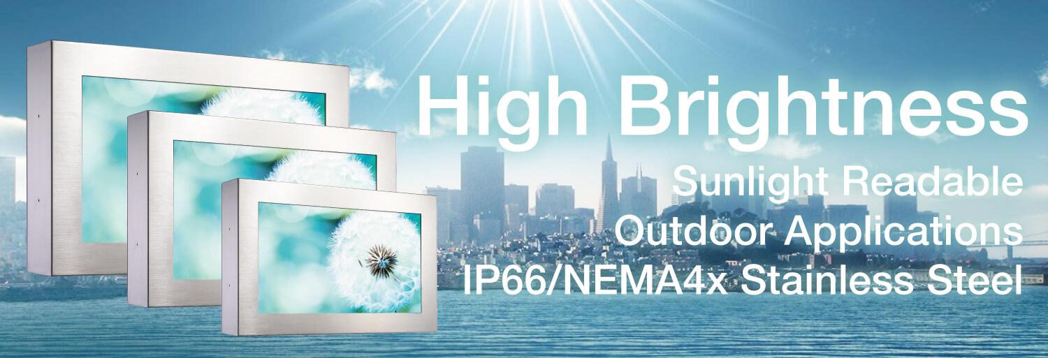 High Brightness Industrial Display